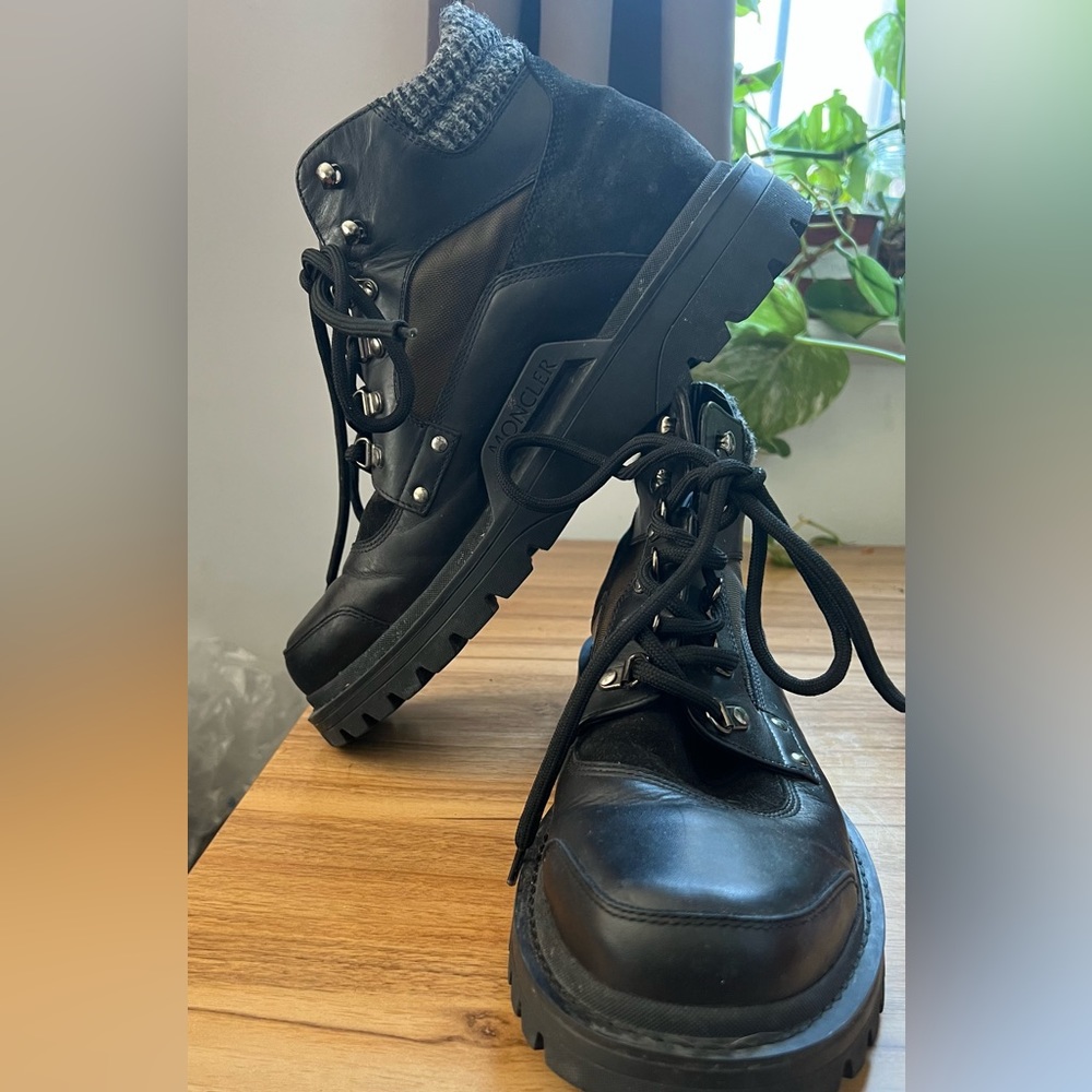 Moncler Black Boots Size 43
